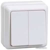 Выключатель IEK ОКТАВА EVO20-K01-10-DC,10А, белый