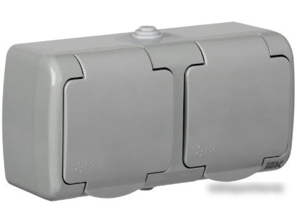 Розетка IEK РСш22-2-А