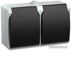 Розетка IEK Форс РСб22-3-ФСр