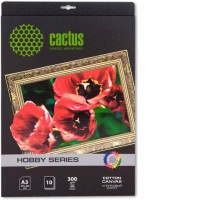 Холст CACTUS Холст A3 300 г/м2 10 листов [CS-СA326010]