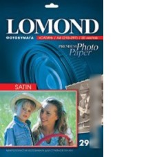 Фотобумага Lomond Атласная ярко-белая A4 290 г/кв.м. 20 листов (1108200)