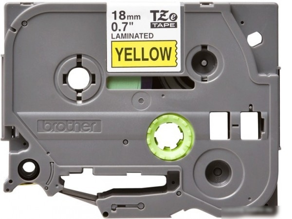 Картридж-лента для термопринтера Brother TZe-641 (18 мм, 8 м)