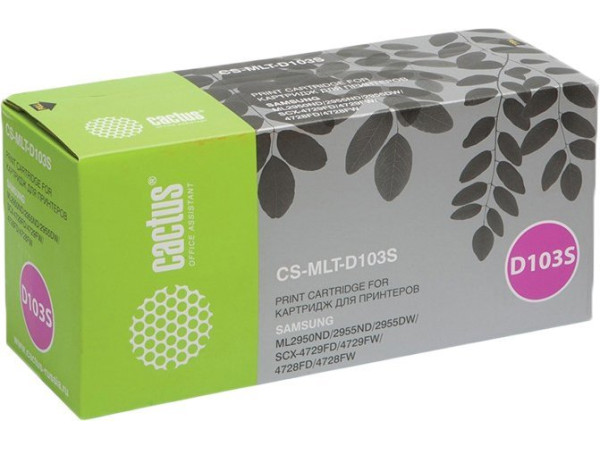 Картридж CACTUS CS-D103S (аналог Samsung MLT-D103S)