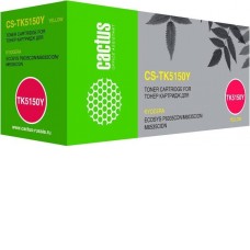 Картридж CACTUS CS-TK5150Y (аналог Kyocera TK-5150Y)
