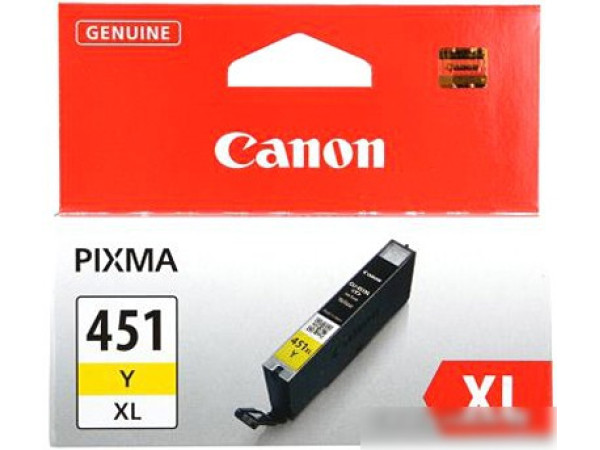 Картридж Canon CLI-451Y XL