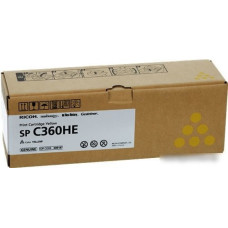 Картридж Ricoh SP C360HE 408187 (желтый)