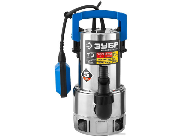 Дренажный насос Зубр НПГ-Т3-750-С