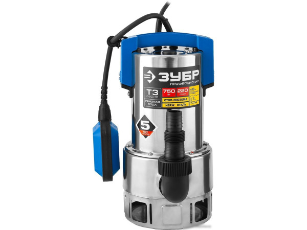 Дренажный насос Зубр НПГ-Т3-750-С