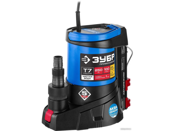 Дренажный насос Зубр Профессионал НПЧ-Т7-250