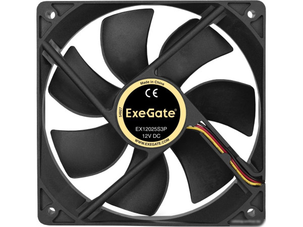 Вентилятор для корпуса ExeGate EX12025S3P EX166176RUS