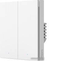 Выключатель Aqara Smart Wall Switch H1 (двухклавишный, без нейтрали)