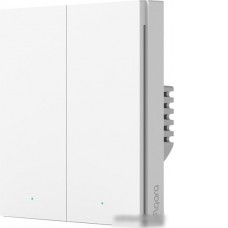 Выключатель Aqara Smart Wall Switch H1 (двухклавишный, без нейтрали)