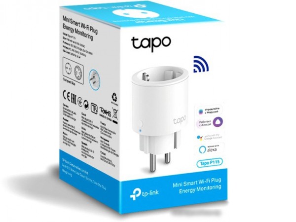 Умная розетка TP-Link Tapo P115