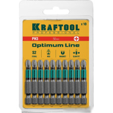 Набор бит KRAFTOOL Optimum 26122-3-50-10