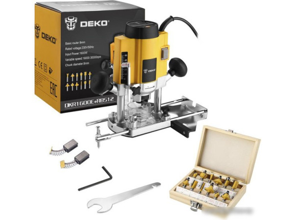 Вертикальный фрезер Deko DKR1600E Set