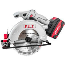 Дисковая (циркулярная) пила P.I.T PKS20H-165A/1 (с 1-им АКБ)