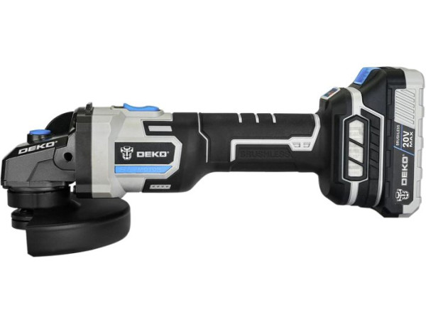Угловая шлифмашина Deko DKAG20 (с 1-им АКБ)