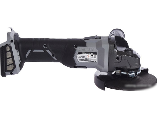 Угловая шлифмашина Интерскол УШМ-125/18В (без АКБ)