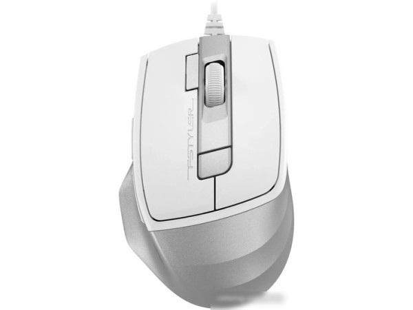 Мышь A4Tech Fstyler FM45S Air (серебристый/белый)