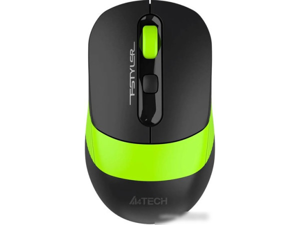 Мышь A4Tech Fstyler FG10CS Air (черный/зеленый)