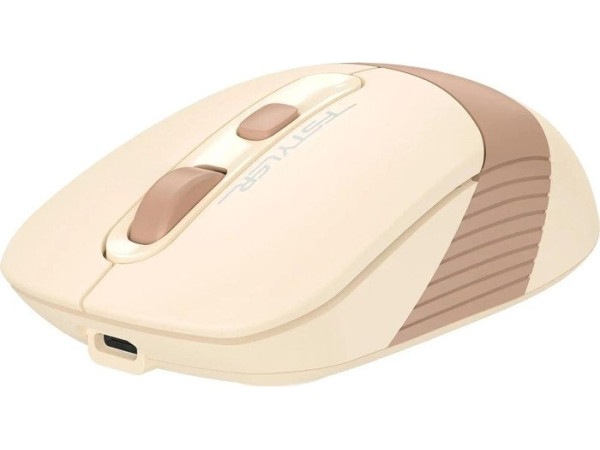Мышь A4Tech Fstyler FG10CS Air (бежевый/коричневый)
