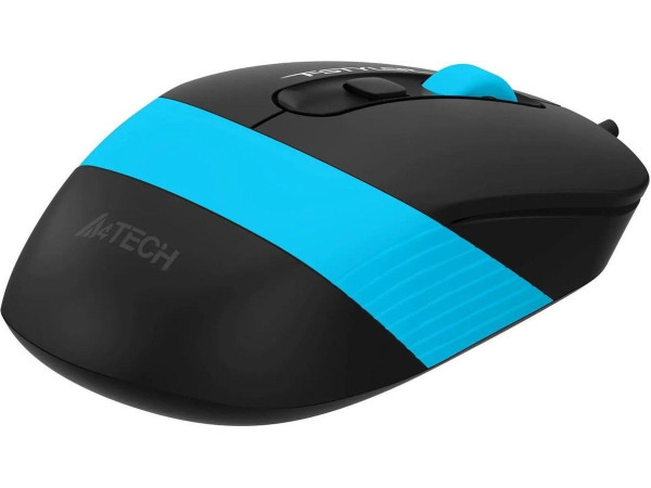 Мышь A4Tech Fstyler FM10S (голубой/черный)