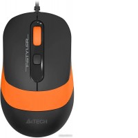 Мышь A4Tech Fstyler FM10S (оранжевый/черный)