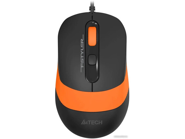 Мышь A4Tech Fstyler FM10S (оранжевый/черный)