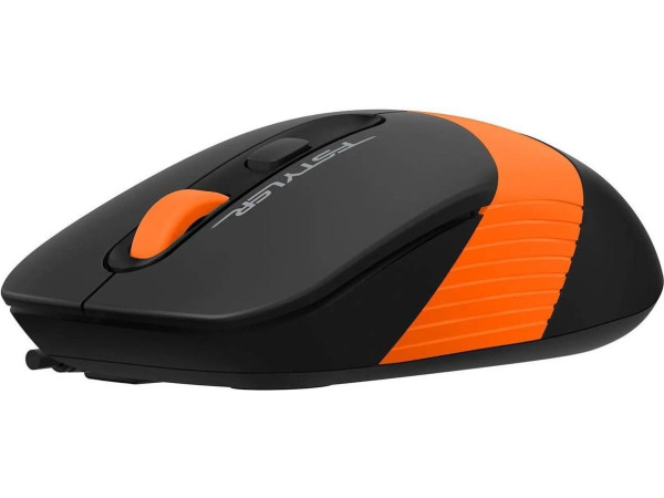 Мышь A4Tech Fstyler FM10S (оранжевый/черный)