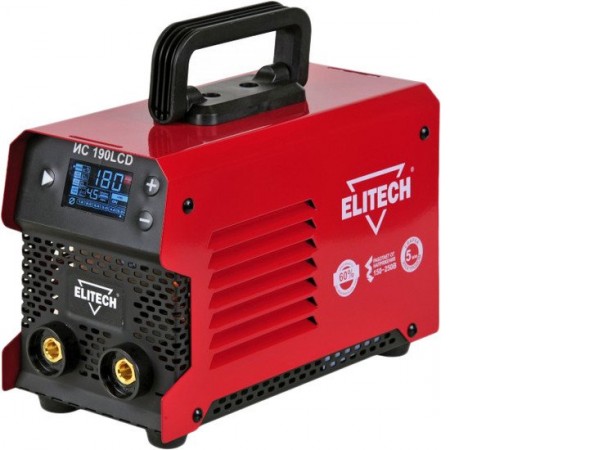 Сварочный инвертор ELITECH ИС 190LCD