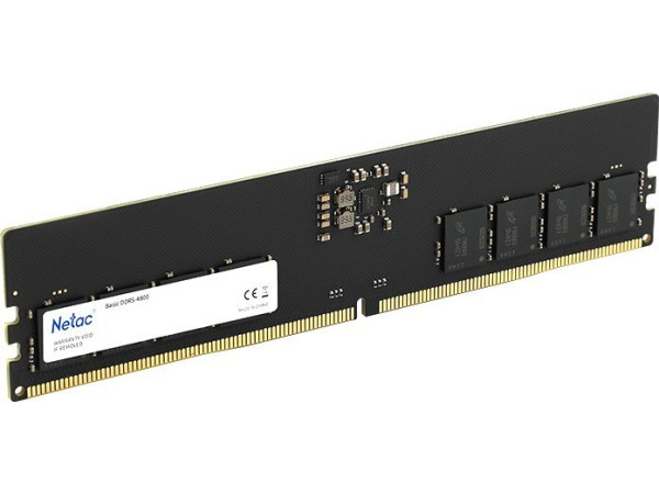 Оперативная память Netac Basic 16ГБ DDR5 5600 МГц NTBSD5P56SP-16