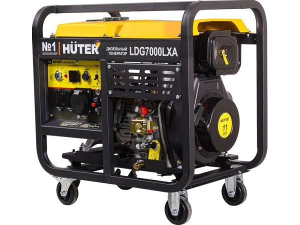 Дизельный генератор Huter LDG 7000LXА