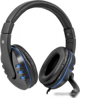 Наушники Defender Warhead G-160 (черный/синий)