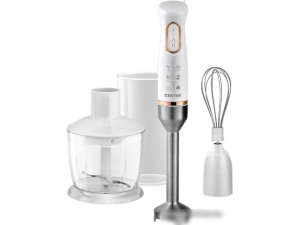 Погружной блендер CENTEK CT-1347 (белый)