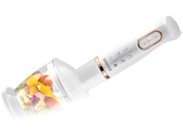 Погружной блендер CENTEK CT-1347 (белый)