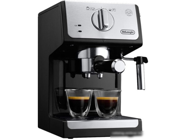 Рожковая помповая кофеварка DeLonghi Active Line ECP 33.21.BK
