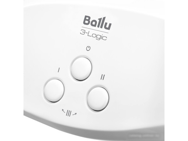 Проточный электрический водонагреватель кран+душ Ballu 3-Logic TS 6.5 кВт (кран+душ)