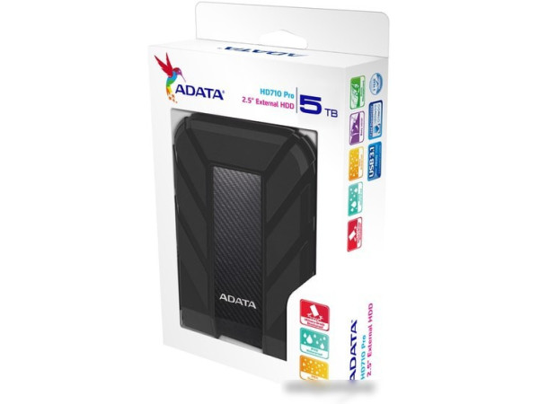 Внешний жесткий диск A-Data HD710P 5TB (черный)
