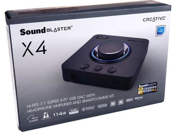 Внешняя звуковая карта Creative Sound Blaster X4