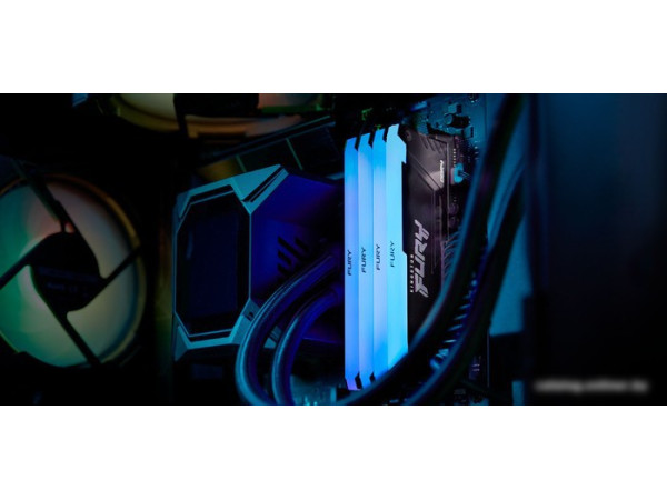 Оперативная память Kingston FURY Beast RGB 2x16ГБ DDR4 3200 МГц KF432C16BB2AK2/32