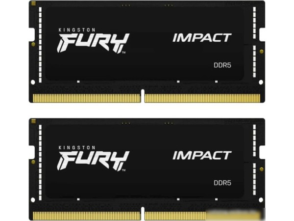 Оперативная память Kingston FURY Impact 2x32ГБ DDR5 5600МГц KF556S40IBK2-64