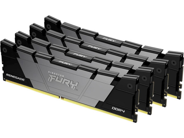 Оперативная память Kingston FURY Renegade 4x16ГБ DDR4 3200 МГц KF432C16RB12K4/64