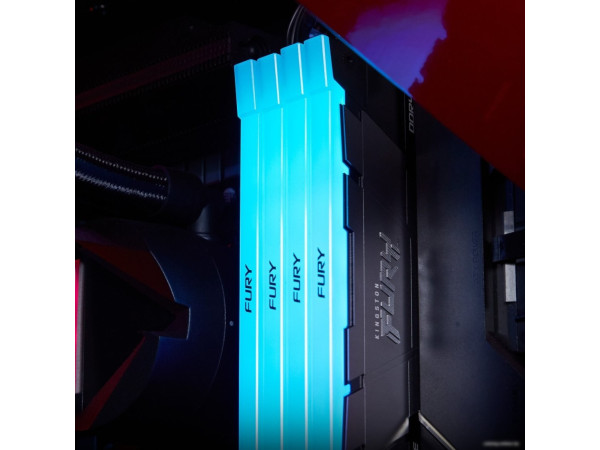 Оперативная память Kingston FURY Renegade RGB 2x8ГБ DDR4 3200МГц KF432C16RB2AK2/16