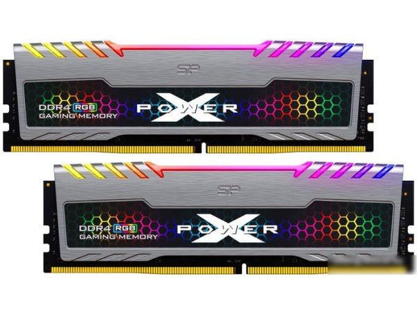 Оперативная память Silicon-Power XPower Turbine RGB 2x8GB DDR4 PC4-28800 SP016GXLZU360BDB