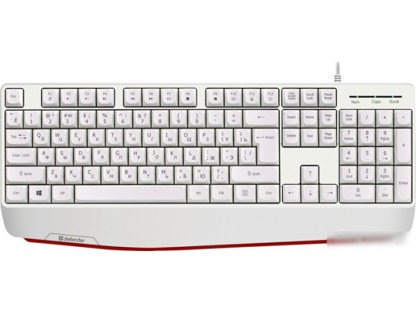Клавиатура Defender Atom HB-546 (белый)