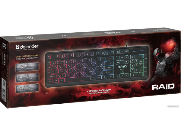 Клавиатура Defender Raid GK-778DL RU