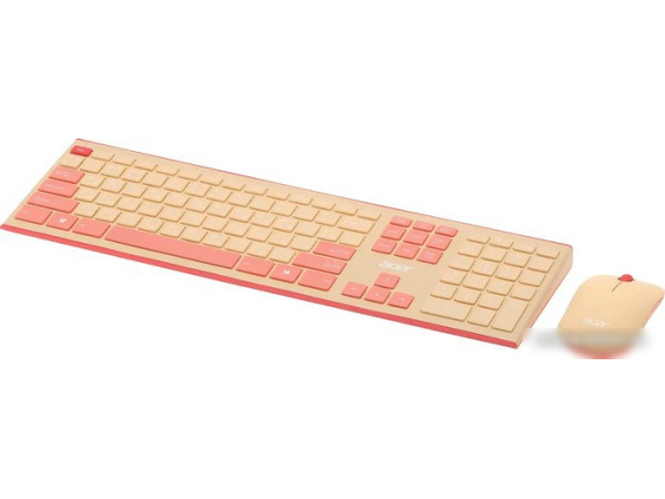 Офисный набор Acer OCC205 (бежевый/розовый)