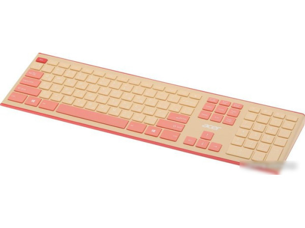 Офисный набор Acer OCC205 (бежевый/розовый)