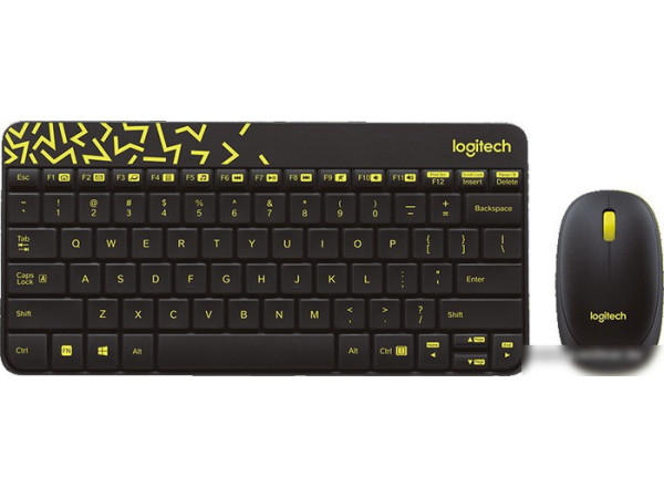 Мышь + клавиатура Logitech MK240 Nano [920-008213]