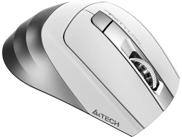 Мышь A4Tech Fstyler FB35S (белый/серый)